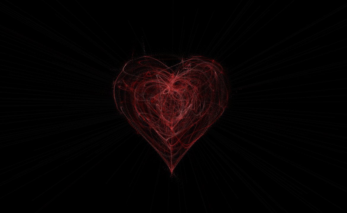 网页爱心，学费了赶紧分享起来吧